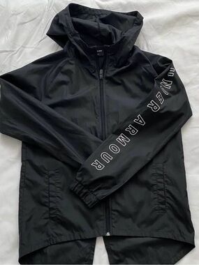 Under Armour Black Windbreaker